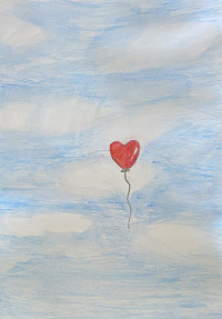 Letící srdce od Karolínky