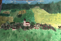 Nádherný obrázek ze 7.A ZŠ Bohumila Hrabala