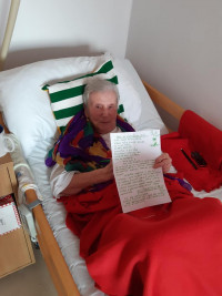 paní Olga z DS Vysočany