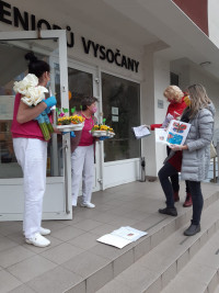 Předávání radosti v DS Vysočany