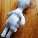 Figurka naplněná výplní